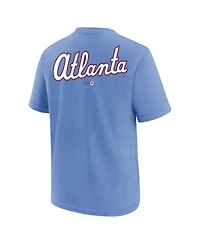Nike Big Boys and Girls Powder Blue Atlanta Braves 2026 City Connect T-Shirt