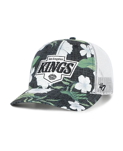 '47 Brand Men's Black/White Los Angeles Kings Beach Side Adjustable Trucker Hat