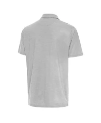 Antigua Men's Heather Gray Los Angeles Dodgers Replica Polo Shirt
