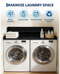 homfan Heavy Duty Laundry Shelf Over Washer and Dryer