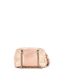 Pre-Owned Gucci Small Soho Chain Zip Shoulder Bag Leather