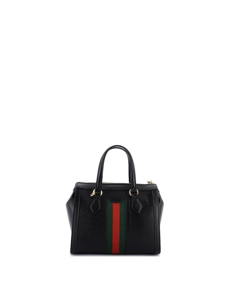 Pre-Owned Gucci Small Ophidia Top Handle Tote Leather