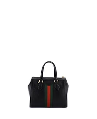Pre-Owned Gucci Small Ophidia Top Handle Tote Leather