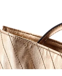 Pre-Owned Gucci Mini Blondie Nm Bucket Bag Diagonal Quilted Leather