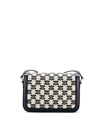 Pre-Owned Celine Medium Triomphe Shoulder Bag Triomphe Canvas