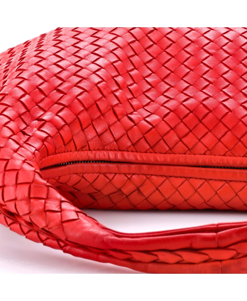 Pre-Owned Bottega Veneta Small Veneta Hobo Intrecciato Nappa