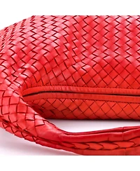 Pre-Owned Bottega Veneta Small Veneta Hobo Intrecciato Nappa