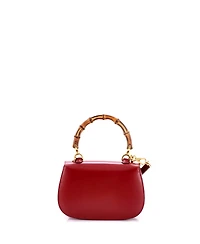 Pre-Owned Gucci Small Bamboo 1947 Top Handle Bag Leather