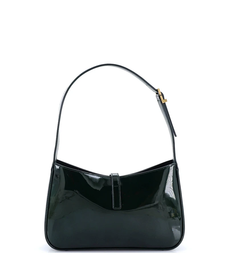 Pre-Owned Saint Laurent Small Le 5 a 7 Hobo Patent