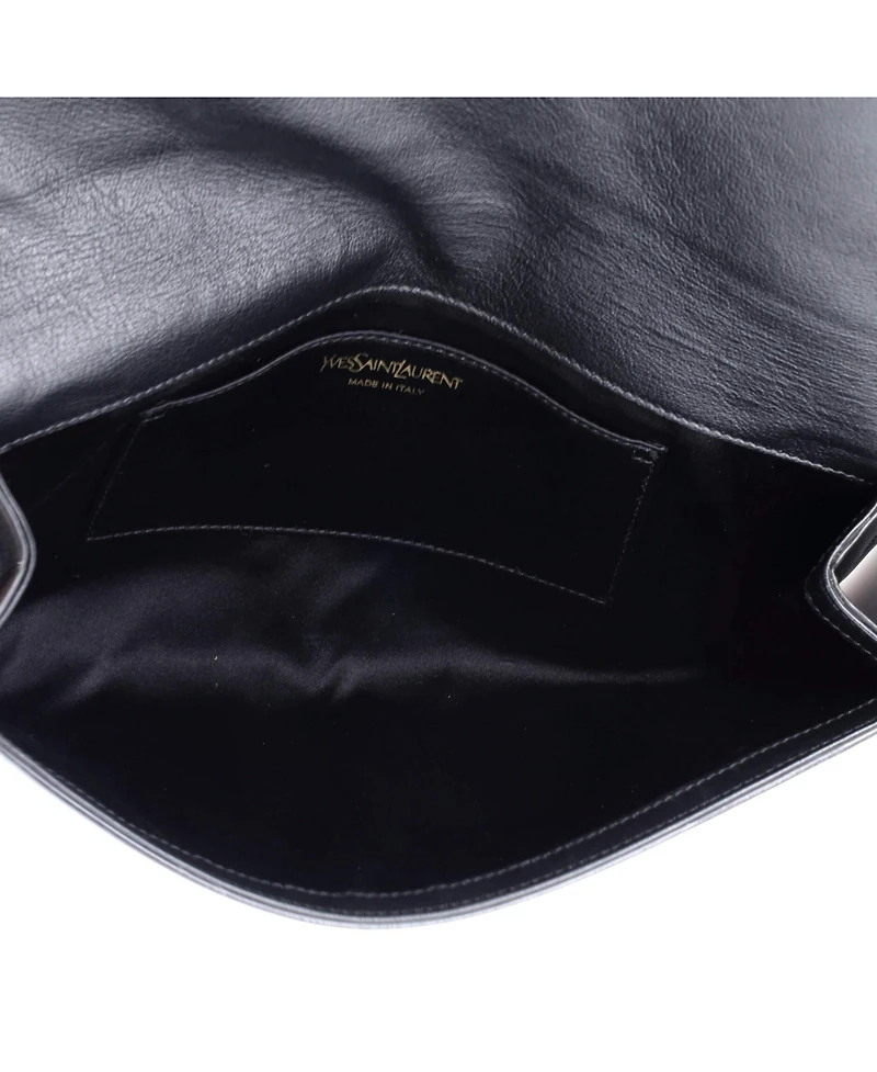 Pre-Owned Saint Laurent Large Belle de Jour Clutch Leather