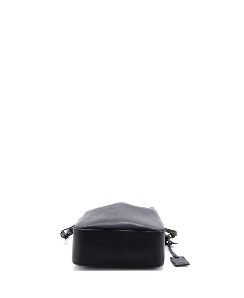 Pre-Owned Saint Laurent Small Convertible Bucket Bag Leather