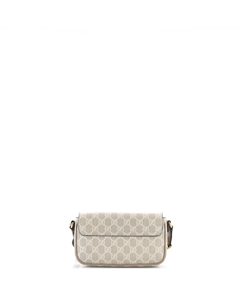 Pre-Owned Gucci Mini Ophidia Envelope Flap Shoulder Bag Gg Coated Canvas