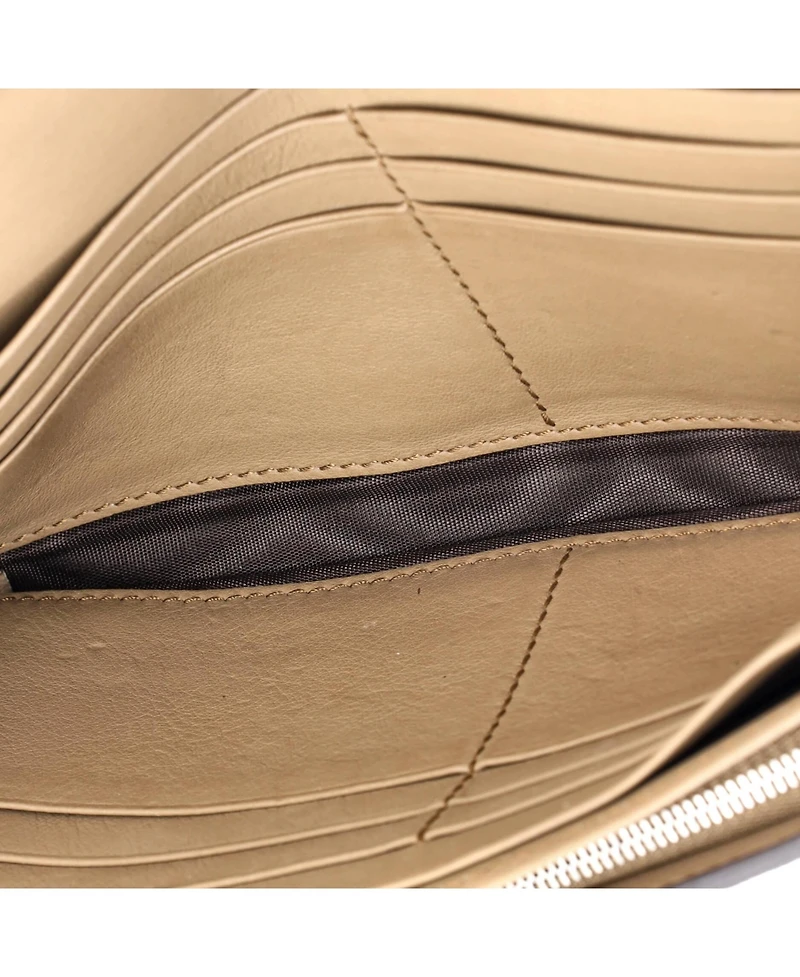 Pre-Owned Gucci Long Dionysus Chain Wallet Gg Coated Canvas