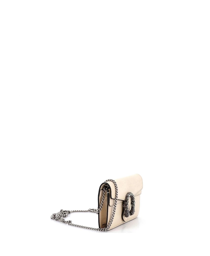 Pre-Owned Gucci Super Mini Dionysus Bag Leather