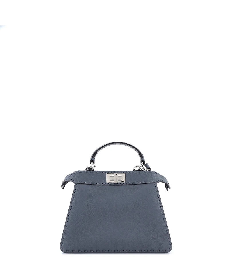 Pre-Owned Fendi Small Selleria Peekaboo ISeeU Bag Leather