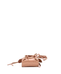 Pre-Owned Balenciaga Super Nano Neo Classic City Bag Embossed Leather