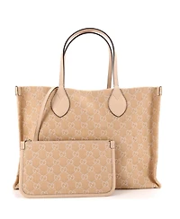 Pre-Owned Gucci Large Ophidia Shopper Tote Gg Denim