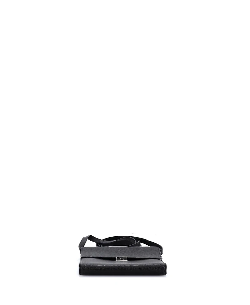 Pre-Owned HERMES 16 Clic Wallet on Strap Chevre Mysore