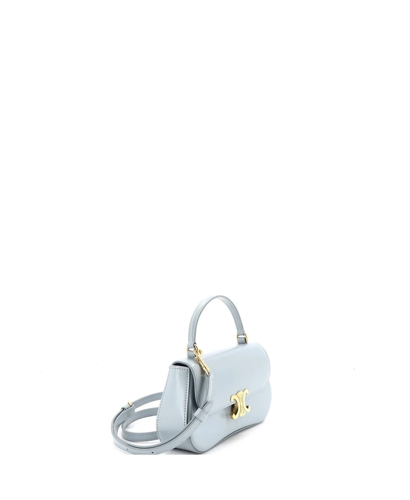 Pre-Owned Celine Teen Lola Triomphe Top Handle Bag Leather