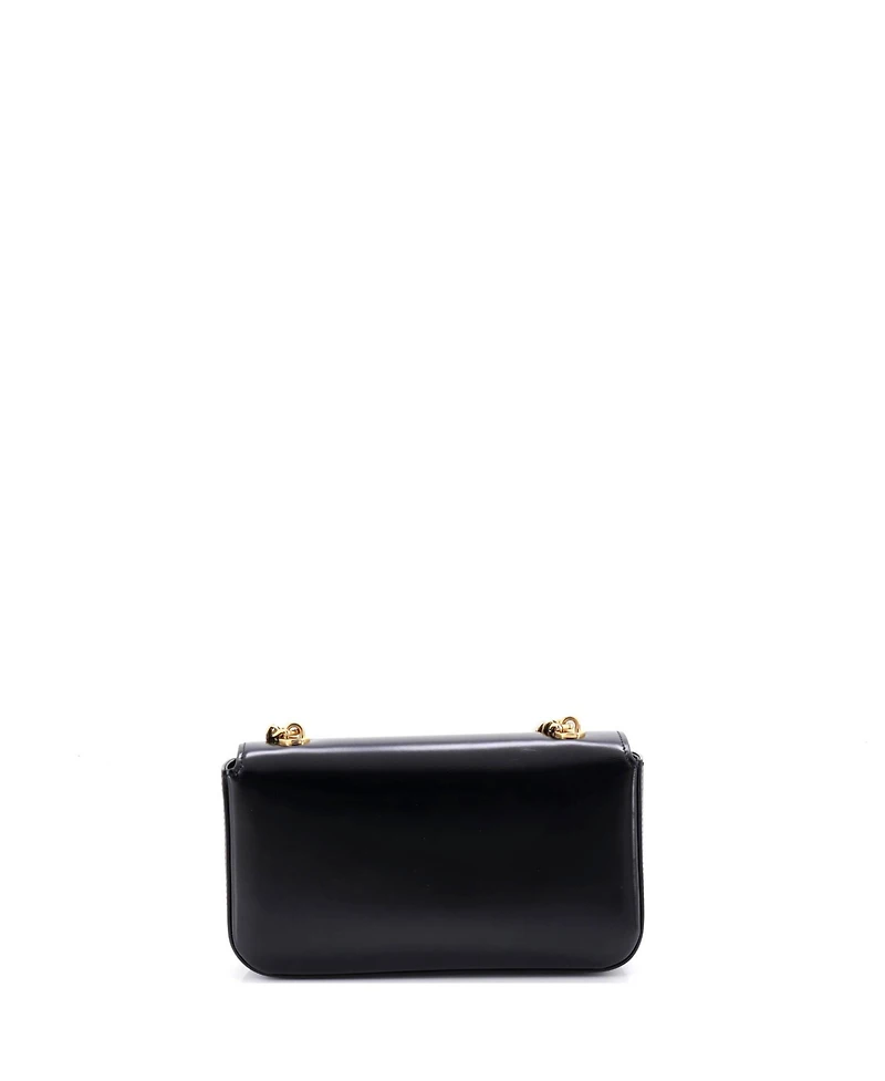 Pre-Owned Celine Small Triomphe Chain Shoulder Bag Leather