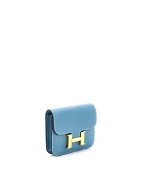 Pre-Owned Hermes Constance Slim Wallet Evercolor