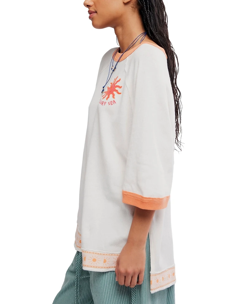 Free People Women's Giulia Oversized T-Shirt