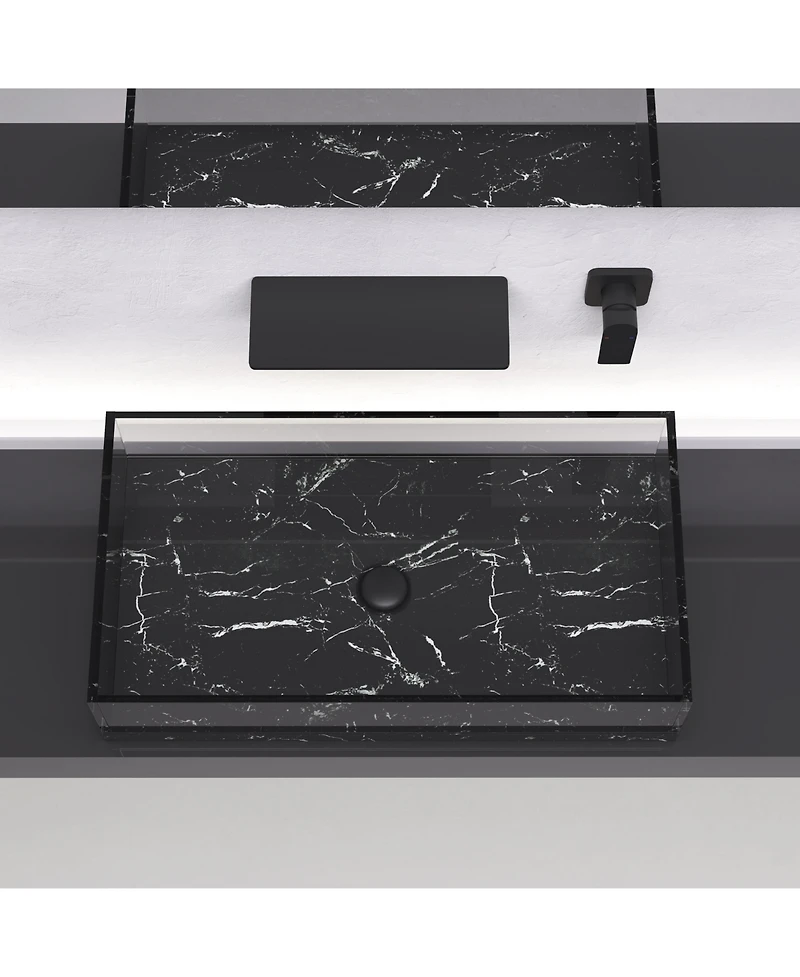 Phying Waterfall Bathroom Sink Faucet