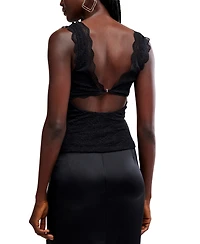 Free People Women's Intimately Loved You First Lace Pull-On Top