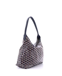 Pre-Owned Goyard Boheme Hobo Printed Coated Canvas