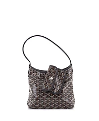 Pre-Owned Goyard Mini Boheme Hobo Coated Canvas