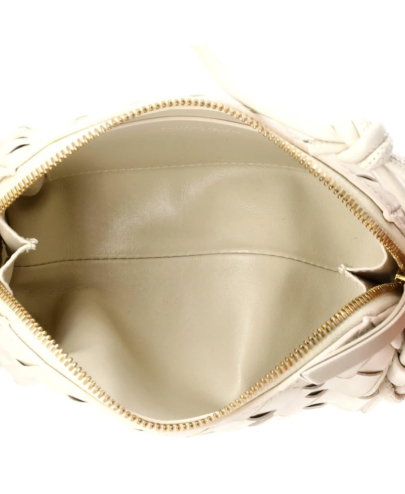 Pre-Owned Bottega Veneta Mini Concert Crossbody Pouch Intrecciato Nappa