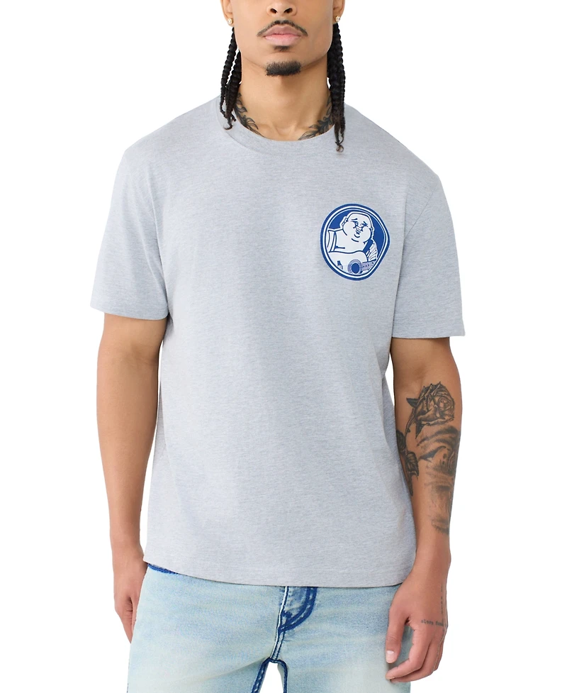 True Religion Men's Buddha Shield Short-Sleeve T-Shirt