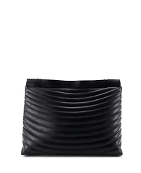 Pre-Owned Salvatore Ferragamo Medium Gancini Drawstring Chain Tote Quilted Leather