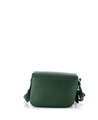 Pre-Owned Salvatore Ferragamo Small Fiamma Messenger Bag Leather