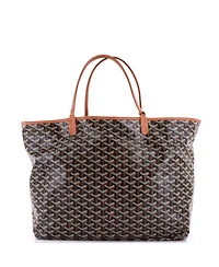 Pre-Owned Goyard Gm Saint Louis Tote Printed Coated Canvas
