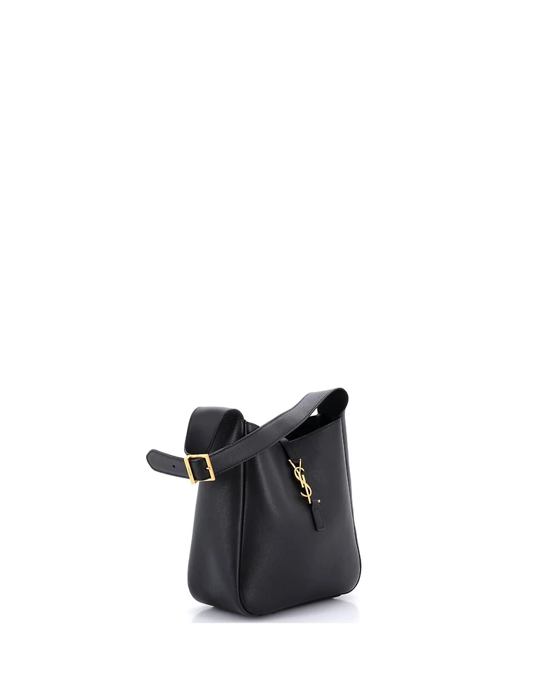 Pre-Owned Saint Laurent Small Le 5 a 7 Supple Hobo Leather