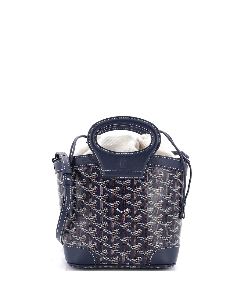 Pre-Owned Goyard Mini Beluga Bag Coated Canvas