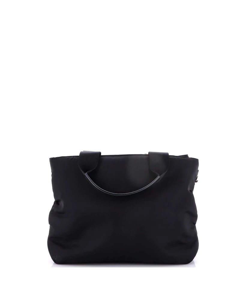 Pre-Owned Prada Medium Front Pocket Padded Tote Tessuto