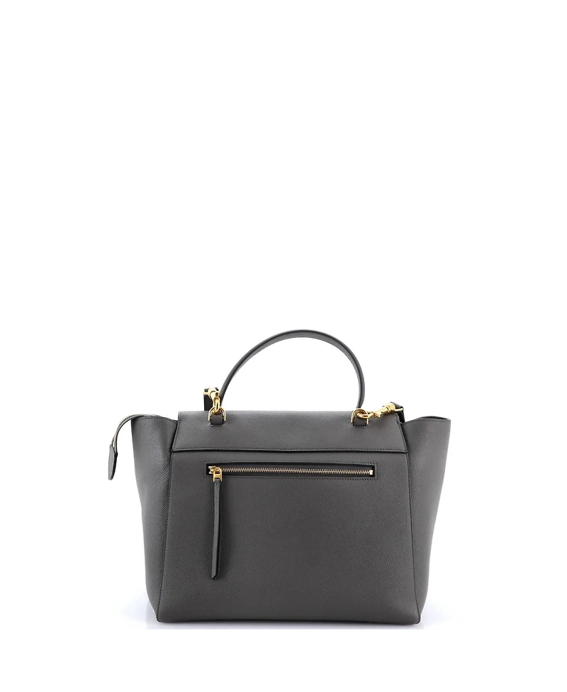 Pre-Owned Celine Mini Belt Bag Textured Leather