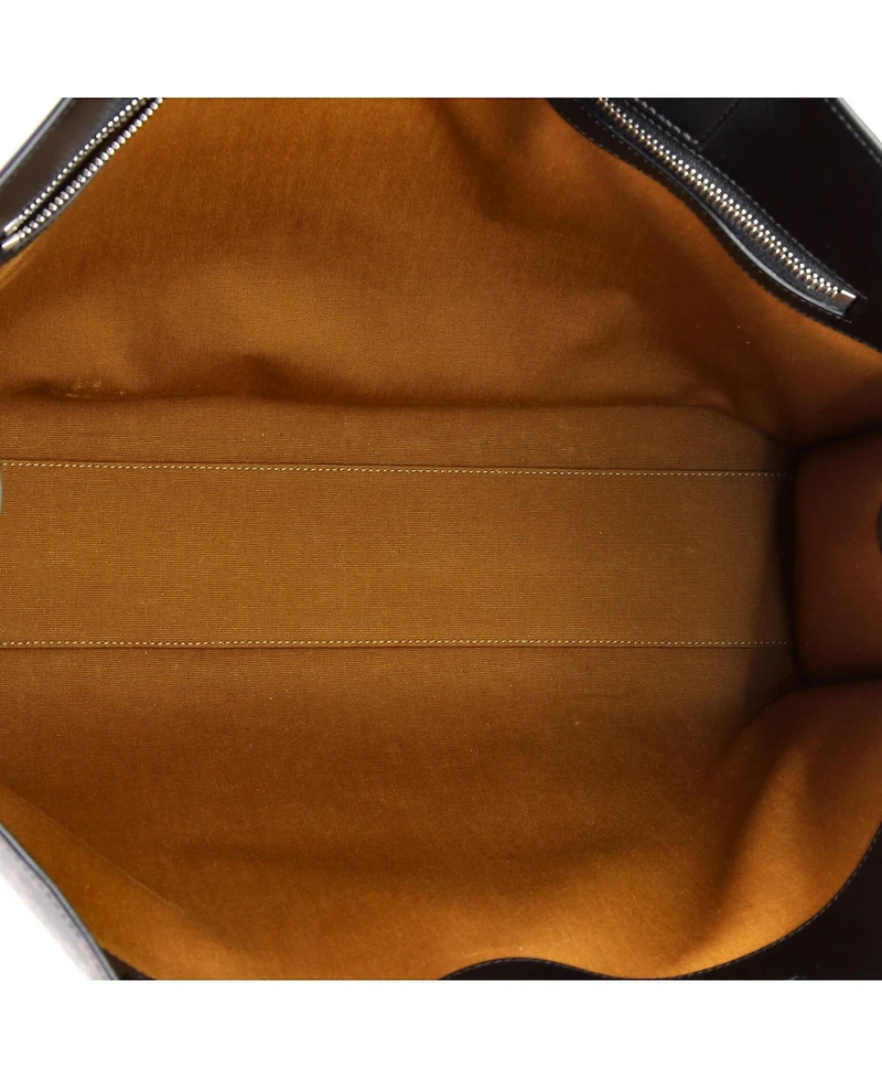 Pre-Owned Celine Horizontal Logo Cabas Tote Triomphe Coated Canvas