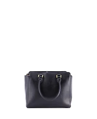 Pre-Owned Prada Small Convertible Zip Tote Saffiano Leather