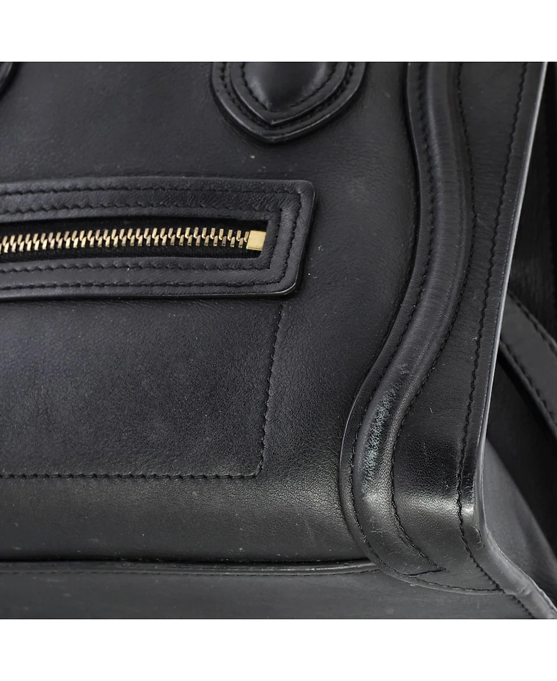 Pre-Owned Celine Nano Luggage Bag Smooth Leather