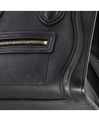 Pre-Owned Celine Nano Luggage Bag Smooth Leather