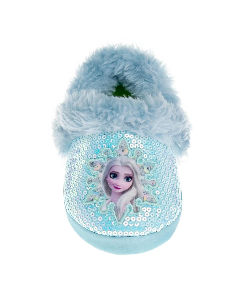 Disney Frozen Girls' Slippers Soft, Warm, and Comfortable Footwear