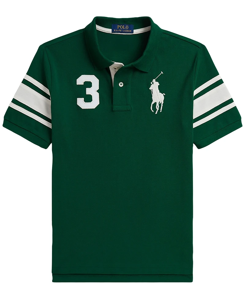 Polo Ralph Lauren Boys' 8-20 Big Pony Cotton Mesh Shirt
