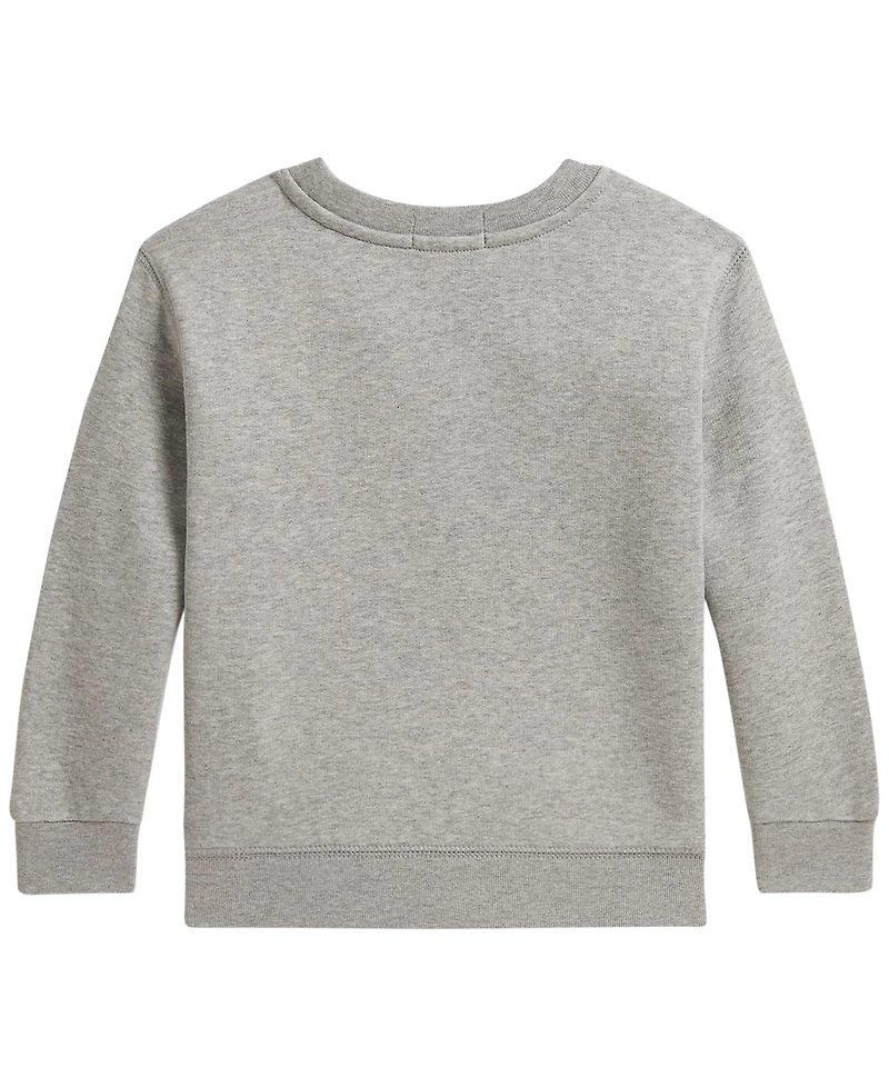 Polo Ralph Lauren Boys' 2T-7 Bear Fleece Long-Sleeve Sweatshirt