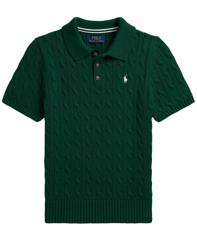 Polo Ralph Lauren Boys 8-20 Cable-Knit Cotton Sweater