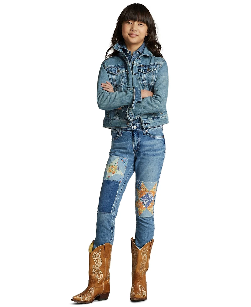 Polo Ralph Lauren Girls' 7-16 Denim Trucker Jacket