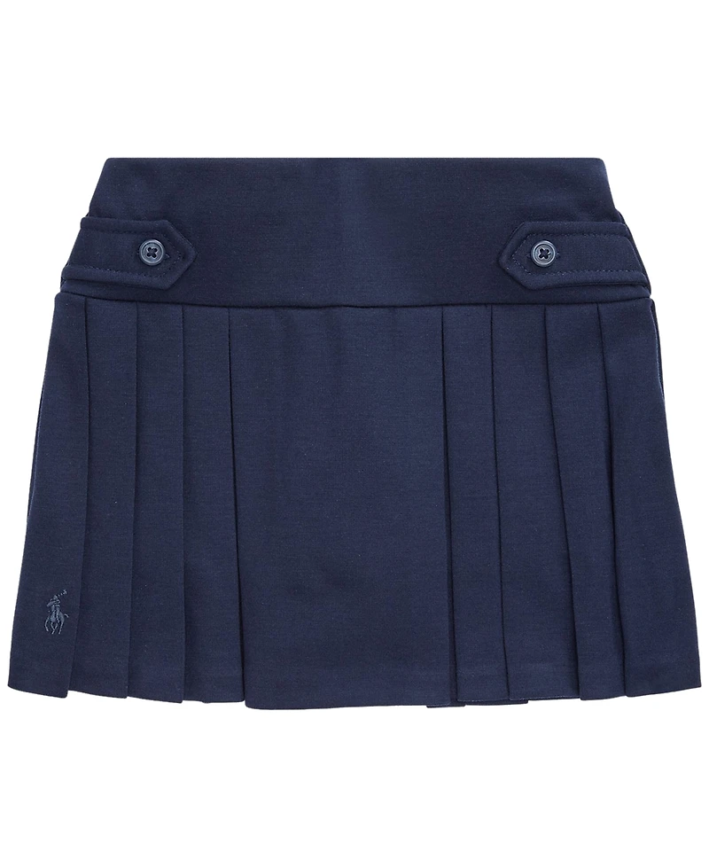 Polo Ralph Lauren Toddler & Little Girls Pleated Ponte Skort