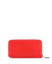 Pre-Owned HERMES Long Azap Zip Around Wallet Silk'in Epsom